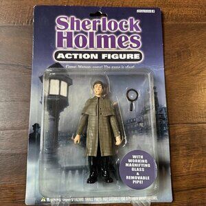 Accoutrements Unisex Sherlock Holmes Action Figure #11360 NEW